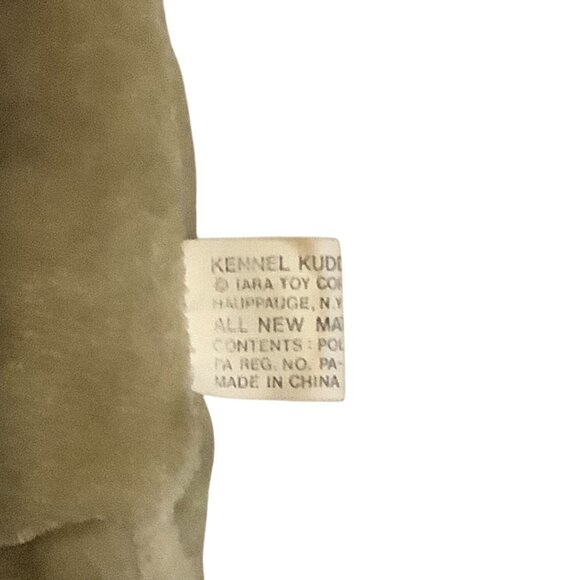 Vintage Kennel Kuddlees Beige Bulldog Plush 6.5” Stuffed Animal - Picture 4 of 7